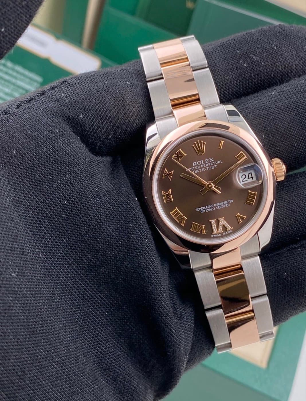 Rolex Datejust 31 „Chocolate“ – Ansicht 4