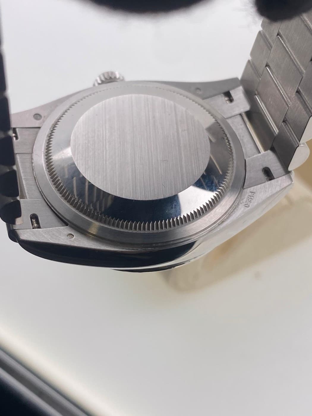 Rolex Day-Date 36 „Ice Blue“ Platin (6/2024) – Ansicht 11