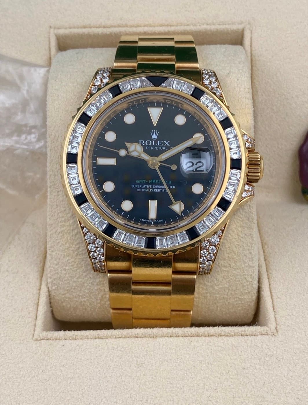 Rolex GMT-Master II „Factory Iced Out“ – Ansicht 2